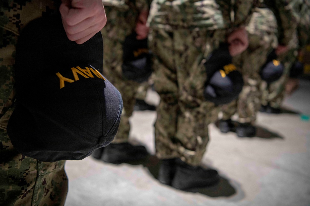 Recruit Training Command Capping Ceremony