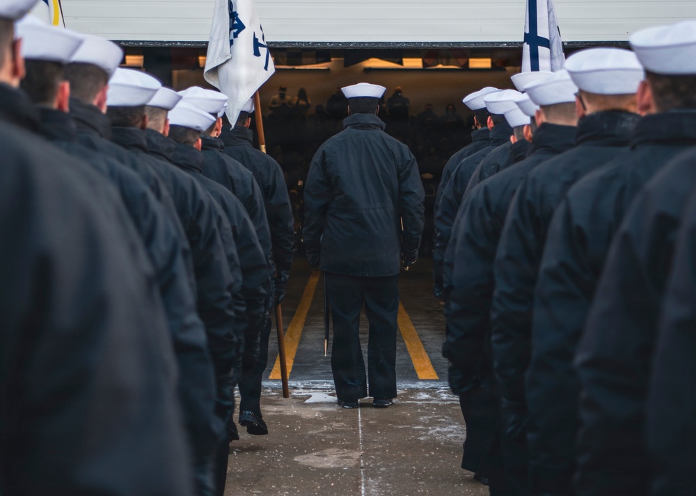 Recruit Training Command Pass in Review