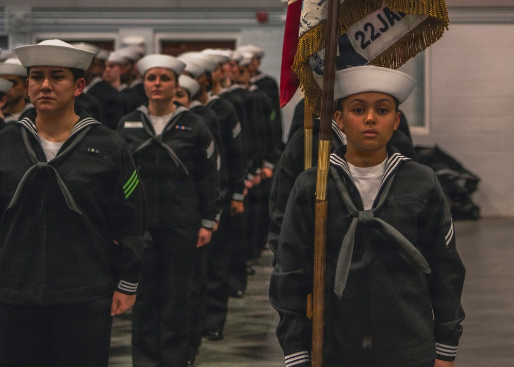 Recruit Training Command Pass in Review