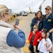 Newport News Sailors Greet Family