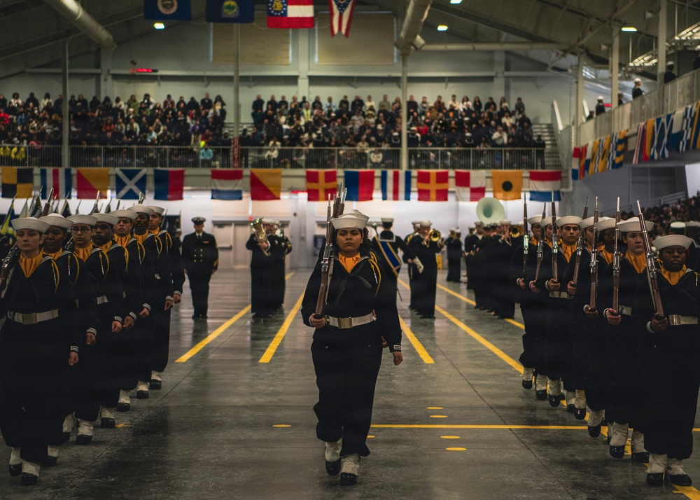 Recruit Training Command Pass in Review