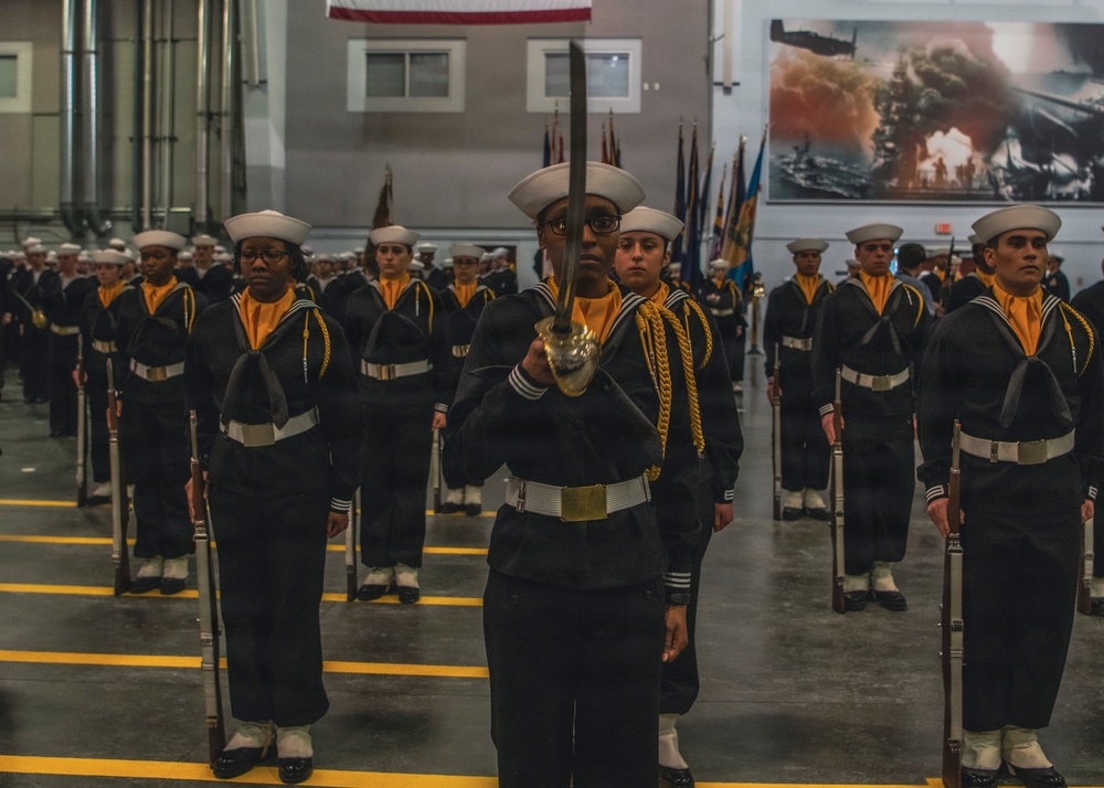 Recruit Training Command Pass in Review