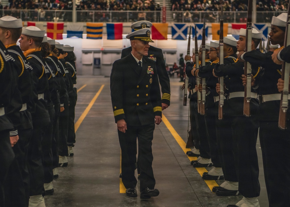 Recruit Training Command Pass in Review