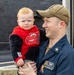 Newport News Sailor Greets Family