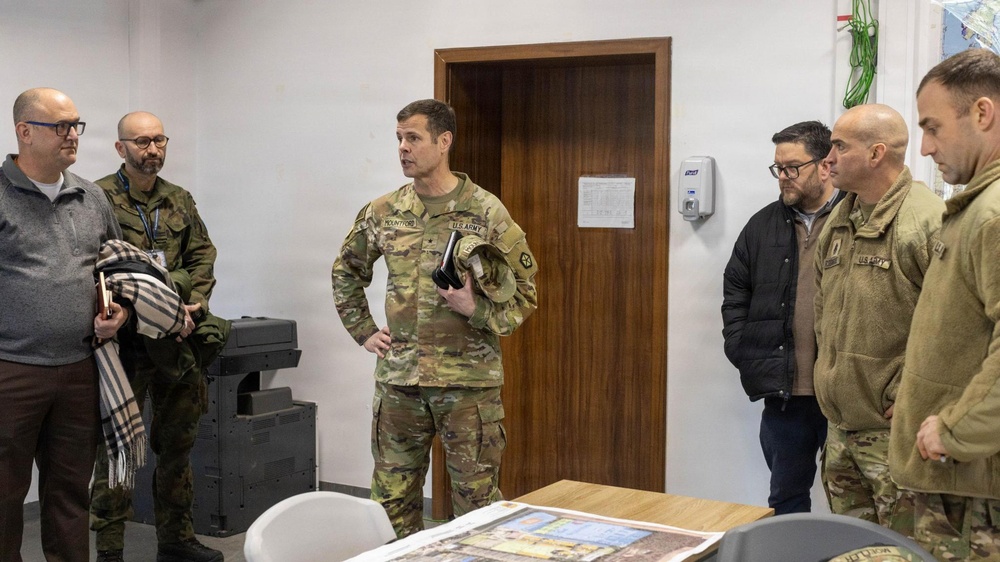 USAG Poland and 3rd Infantry Division host V Corps BG Mountford to improve Soldier readiness