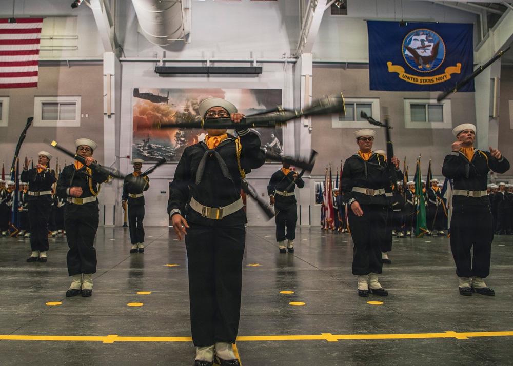 Recruit Training Command Pass in Review