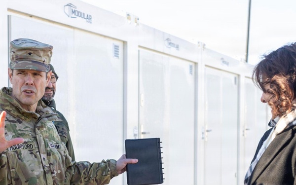 USAG Poland and 3rd Infantry Division host V Corps BG Mountford to improve Soldier readiness