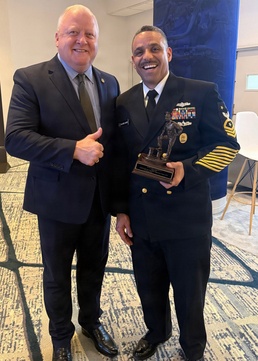 ‘Old Tar’ Designation Passes to Naval Information Forces, Force Master Chief Augustine Cooper