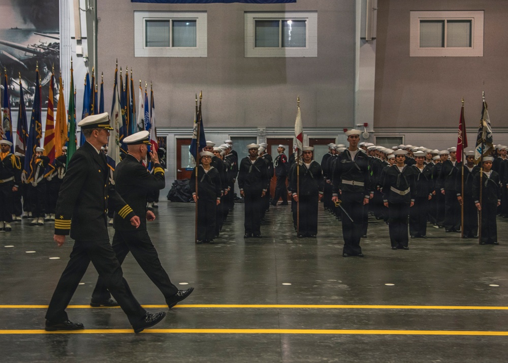 Recruit Training Command Pass in Review