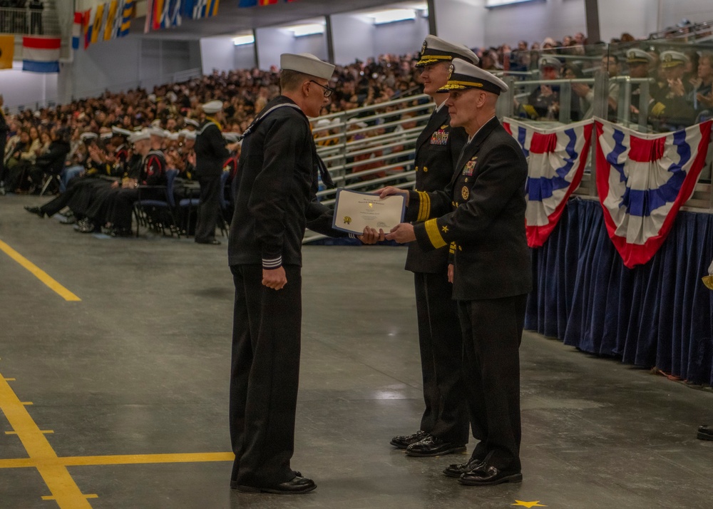 Recruit Training Command Pass in Review