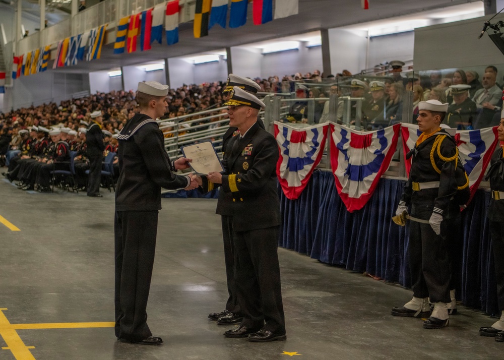 Recruit Training Command Pass in Review