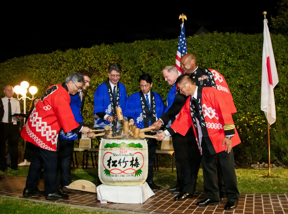 Space Base Delta 3 Command Team Attends Diplomatic Reception, Underscoring Indo Pacific Commitment