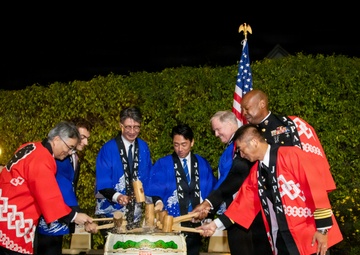 Space Base Delta 3 Command Team Attends Diplomatic Reception, Underscoring Indo Pacific Commitment