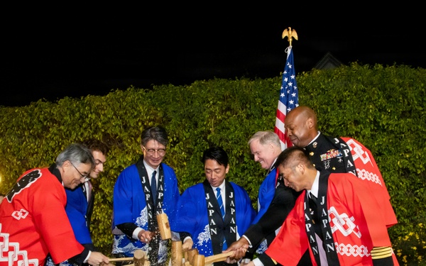 Space Base Delta 3 Command Team Attends Diplomatic Reception, Underscoring Indo Pacific Commitment