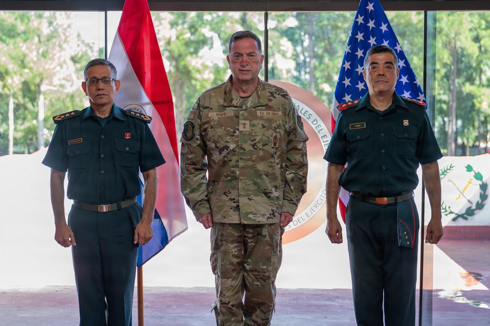 Massachusetts National Guard Adjutant General visits Paraguay’s NCO academy