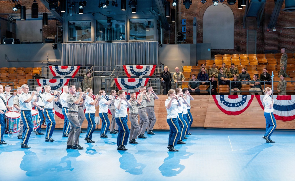 Fife and Drum Corps in Open Rehearsal