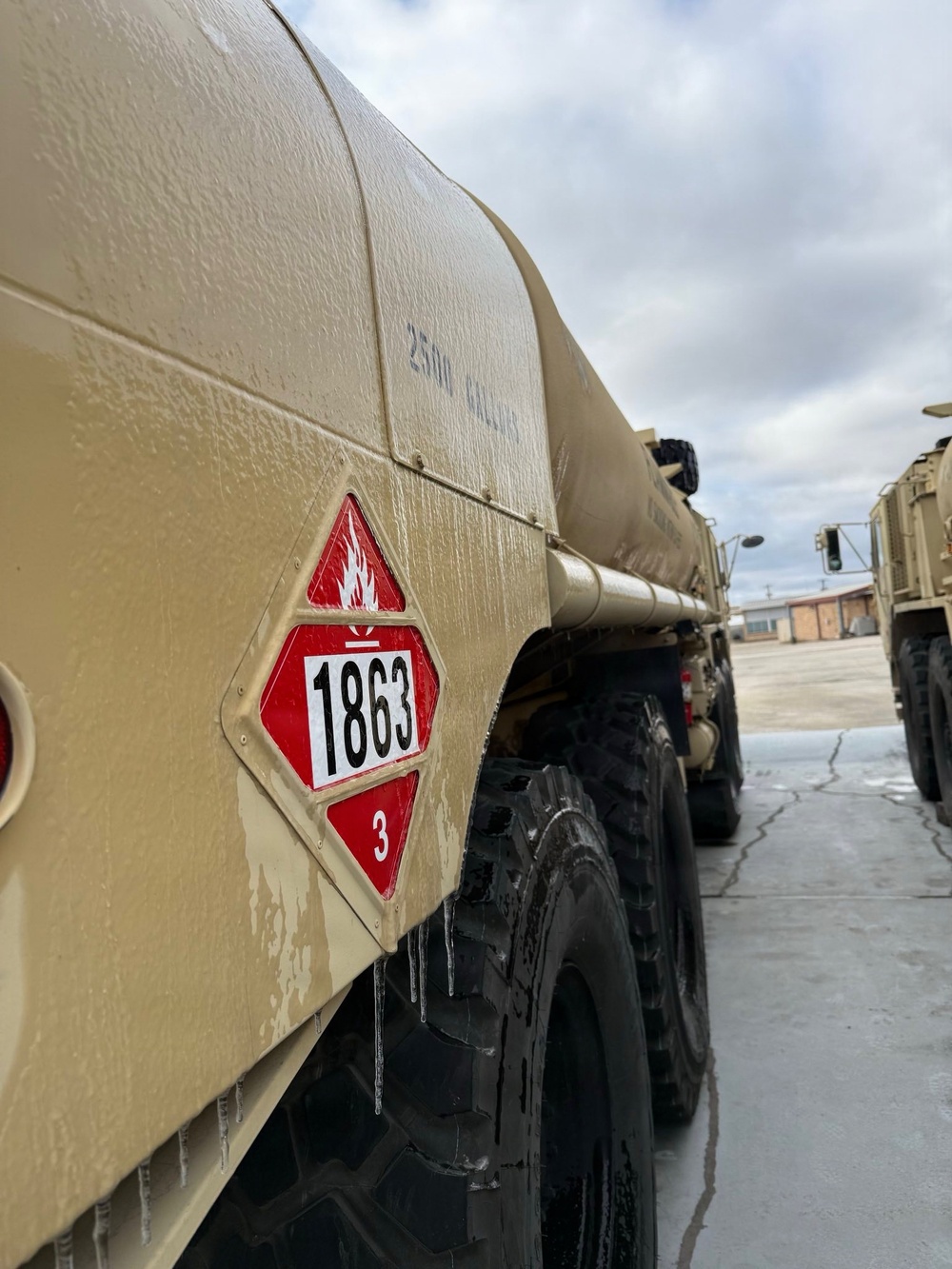Texas National Guard Conducts Refueling Operations in Support of Winter Storm Fern