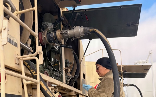 Texas National Guard Conducts Refueling Operations in Support of Winter Storm Fern