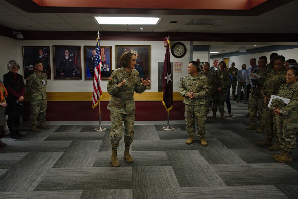 Readiness, Reform, and the Evolution of Military Medicine: Brig. Gen. Teyhen Visits Madigan Army Medical Center
