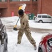 Maryland Army National Guard Cadet Deandre Wright Shovels Snow to Free Civilians’ Cars