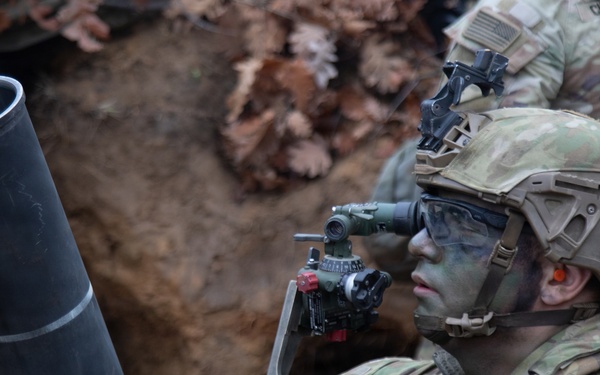 1st Infantry Division Conducts a Combined Arms Live Fire Exercise at Novo Selo Training Area