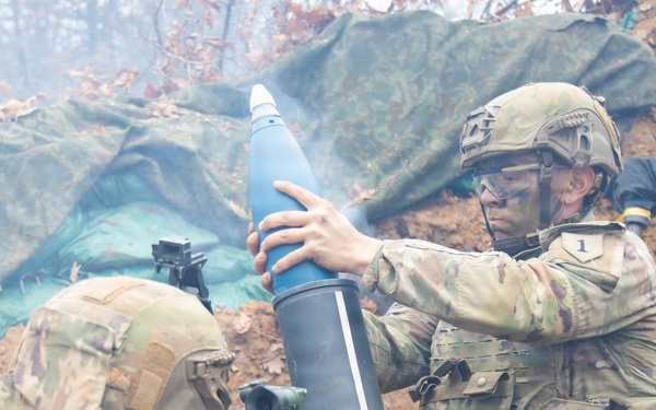 1st Infantry Division Conducts a Combined Arms Live Fire Exercise at Novo Selo Training Area