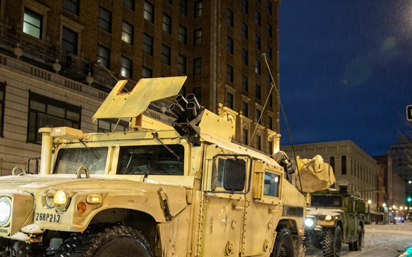 Tennessee National Guard assists with winter storm relief efforts