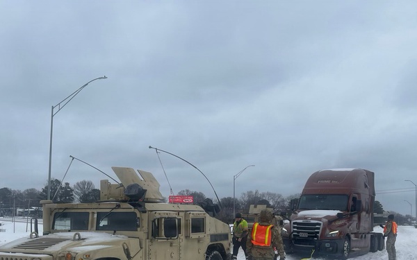 Tennessee National Guard assists with winter storm relief efforts