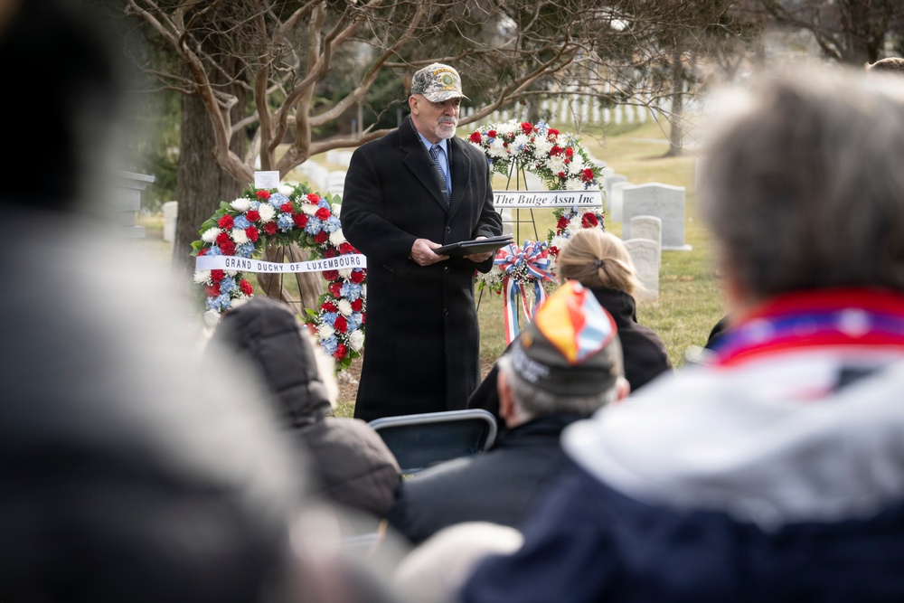 Event Commemorating the 81st Anniversary of the End of the Battle of the Bulge