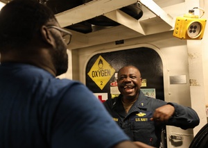 AFN Naples Radio News- USS Roosevelt (DDG 80) Visits Algeria And Widowmaker