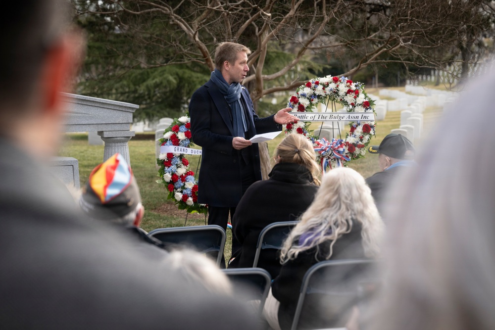 Event Commemorating the 81st Anniversary of the End of the Battle of the Bulge