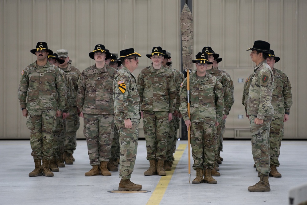 Activation of Foxtrot Troop, 1st Attack Battalion, 1st Combat Aviation Brigade