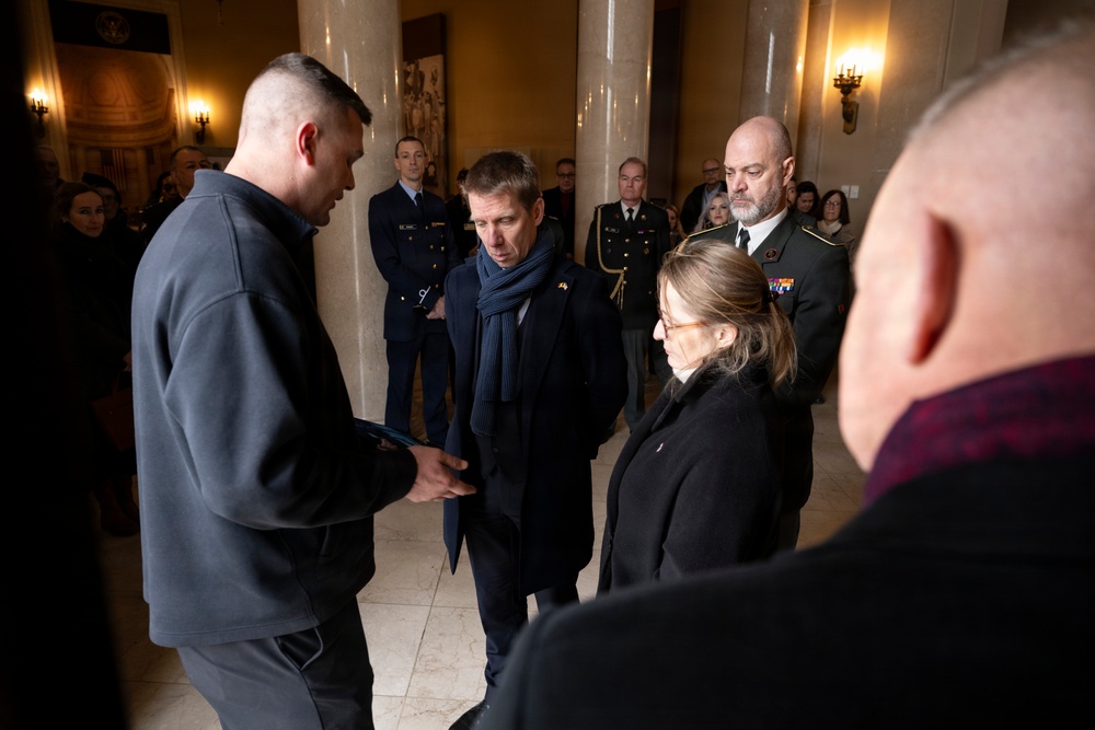 Event Commemorating the 81st Anniversary of the End of the Battle of the Bulge