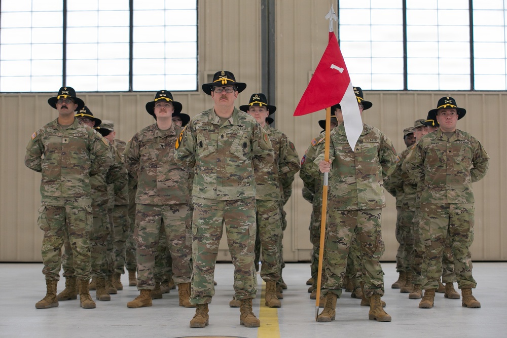 Activation of Foxtrot Troop, 1st Attack Battalion, 1st Combat Aviation Brigade