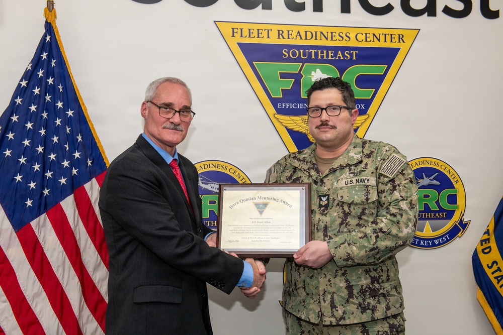Fleet Readiness Center Southeast recognizes mentor award winners