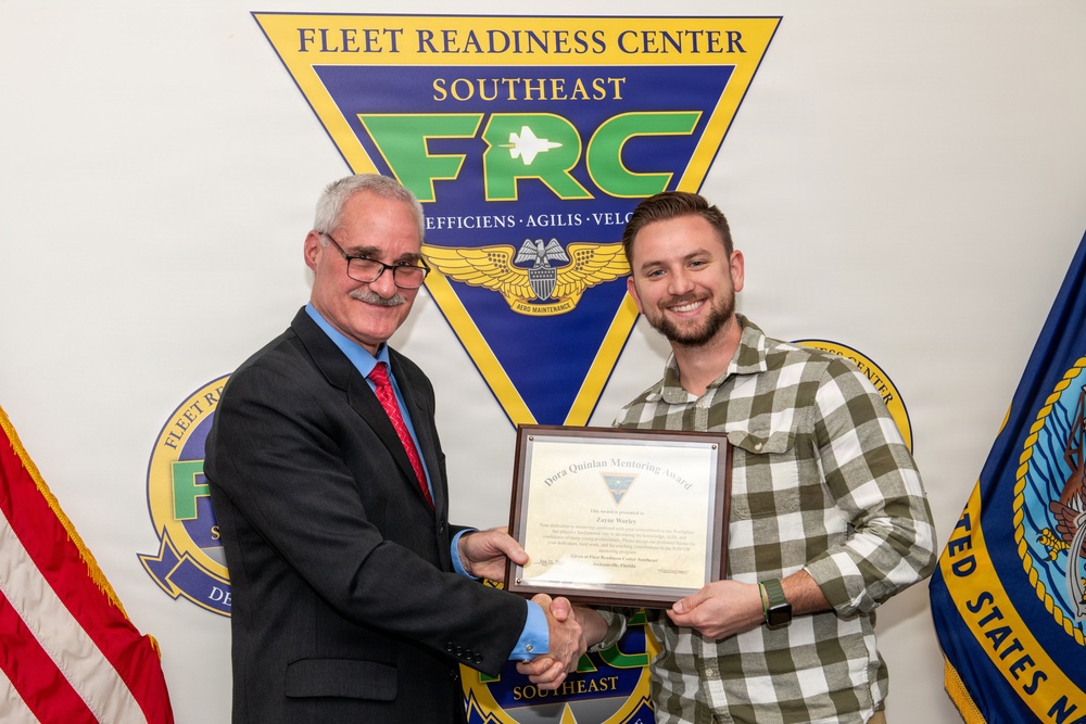 Fleet Readiness Center Southeast recognizes mentor award winners