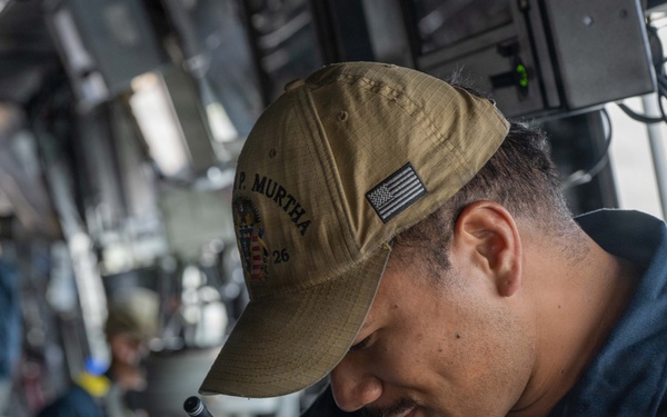 USS John P. Murtha (LPD 26) departs San Diego