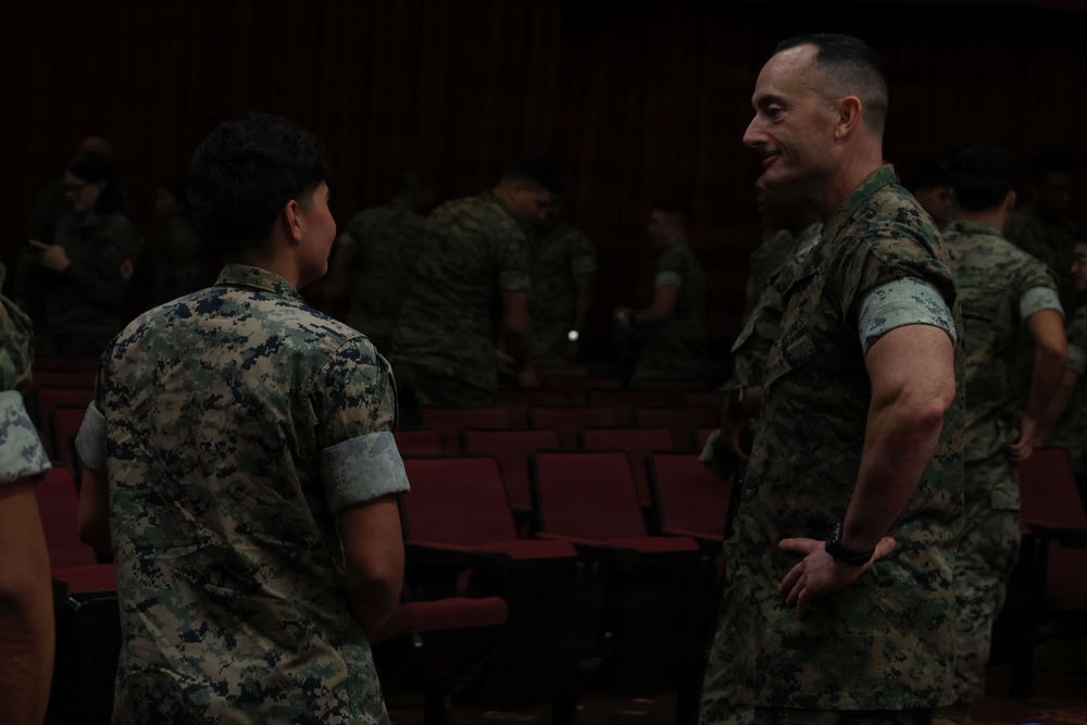 III MEF Sgt. Maj. Visits MCBH