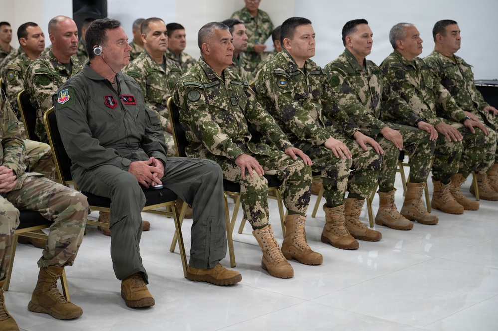 Massachusetts National Guard attends awards ceremony with Paraguayan Armed Forces