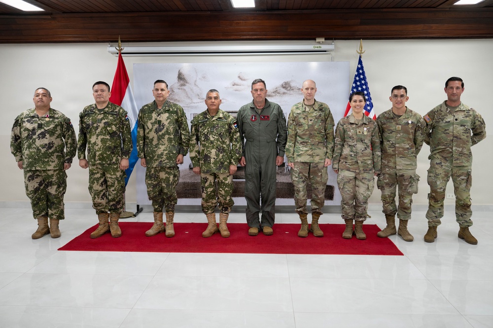 Massachusetts National Guard attends awards ceremony with Paraguayan Armed Forces