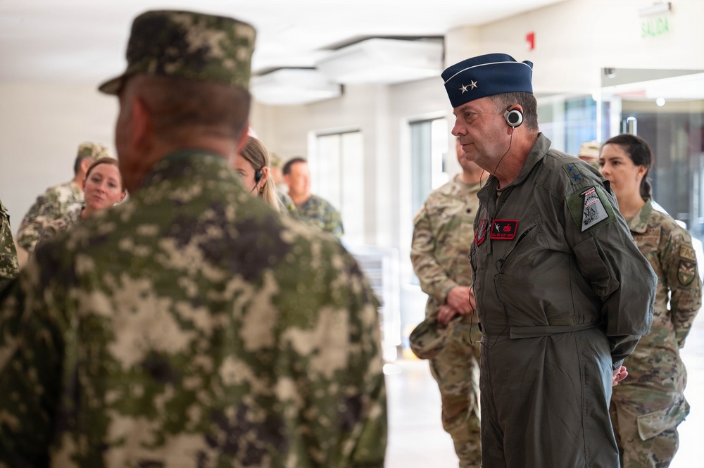 Massachusetts National Guard Adjutant General visits Paraguay’s new cyber battalion facility