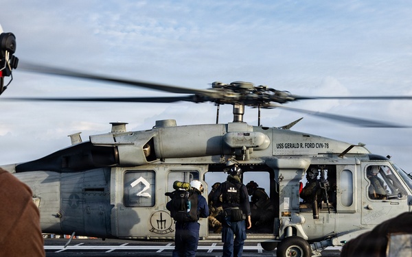 HSC-9 Right of Visit Boarding Operation