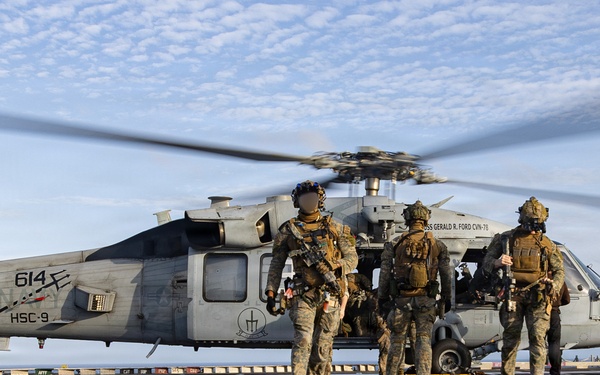 HSC-9 Right of Visit Boarding Operation