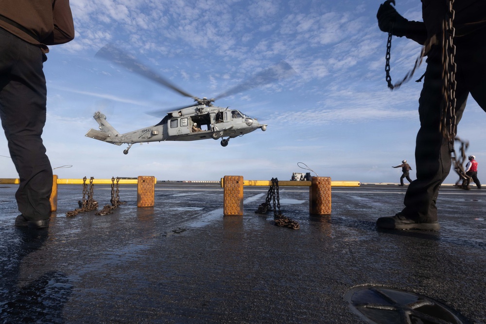 HSC-9 Right of Visit Boarding Operation
