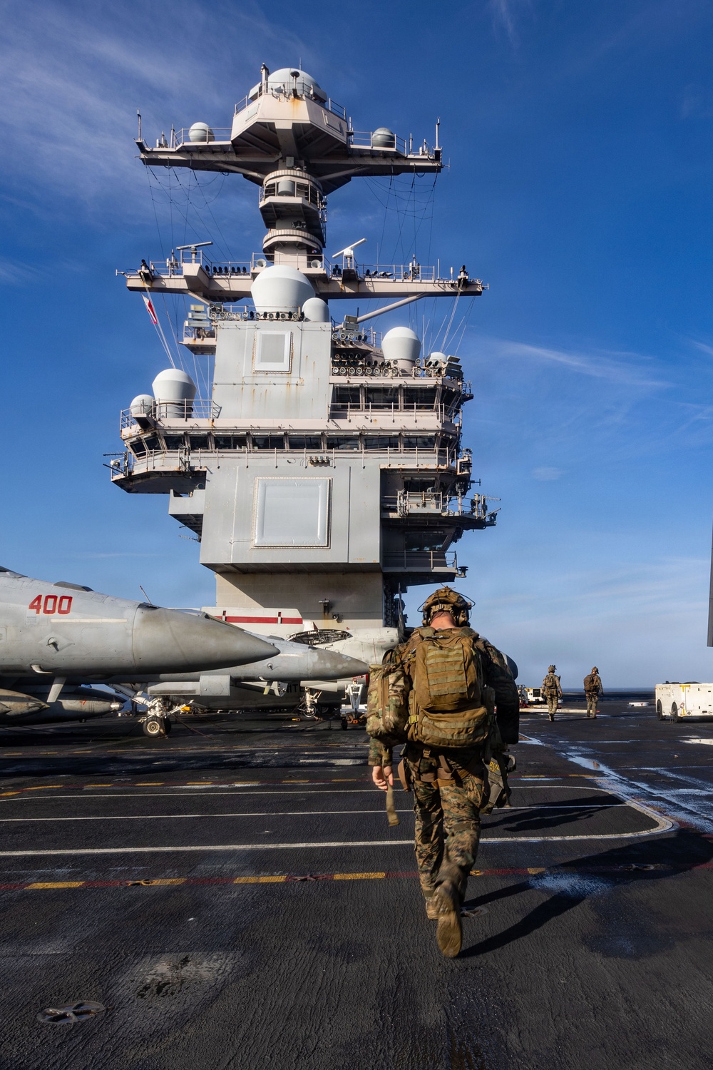 USS Gerald R. Ford (CVN 78) Right of Visit Boarding Operation