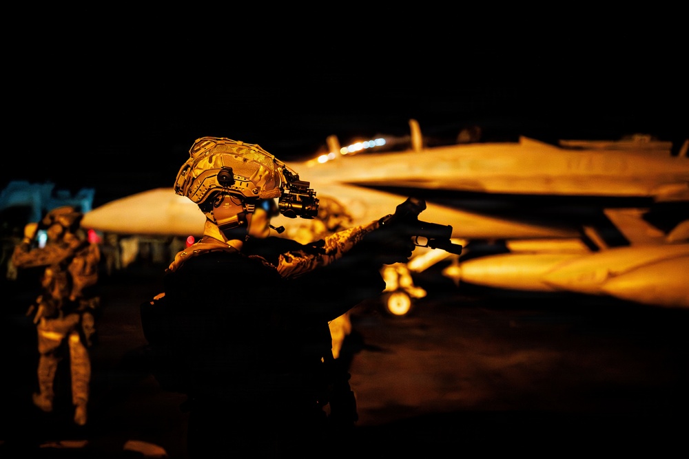 USS Gerald R. Ford (CVN 78) Right of Visit Boarding Operation
