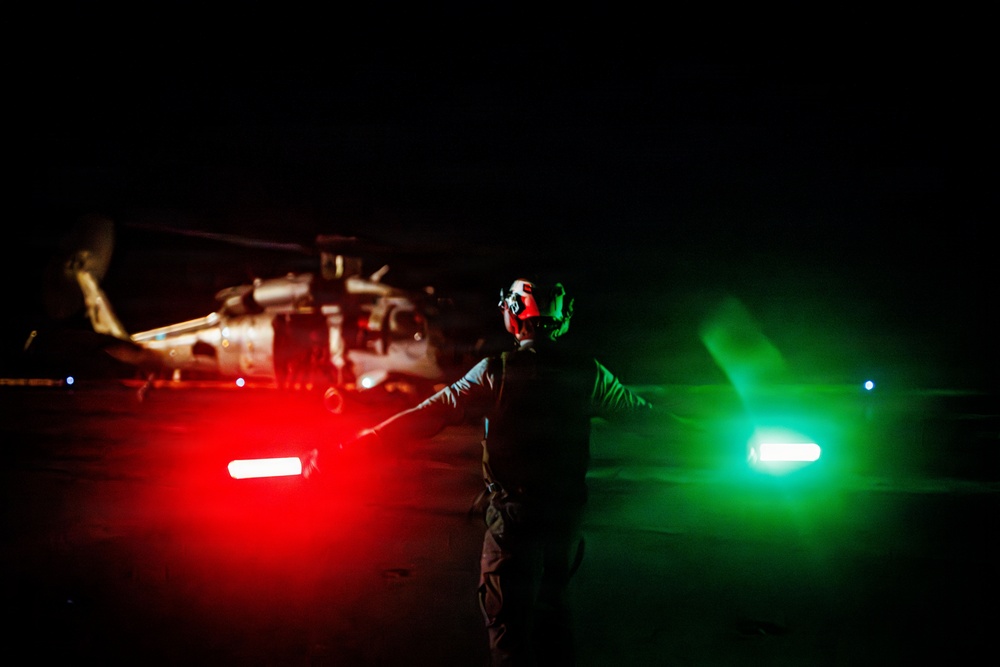 USS Gerald R. Ford (CVN 78) Right of Visit Boarding Operation