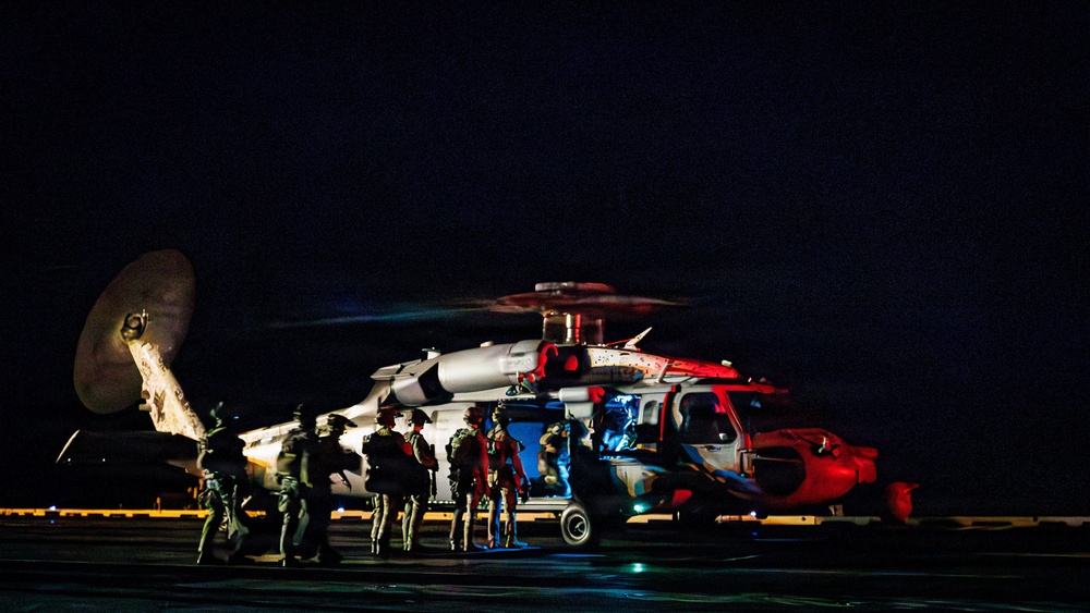 HSC-9 Right of Visit Boarding Operation