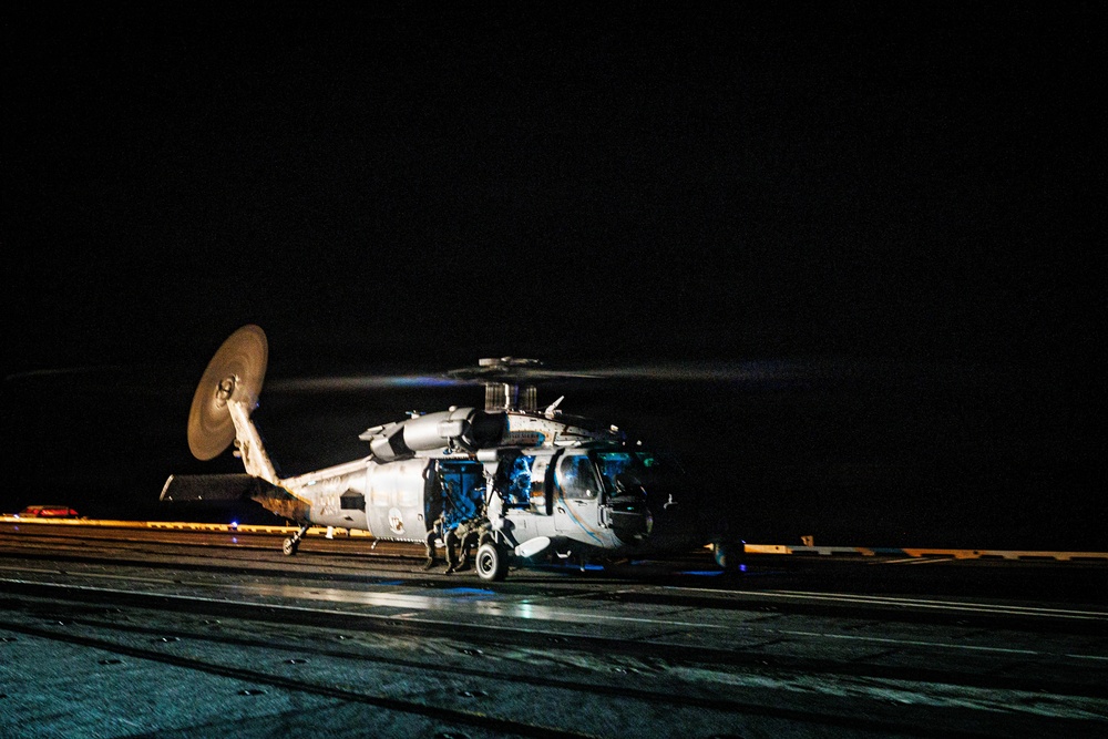 HSC-9 Right of Visit Boarding Operation