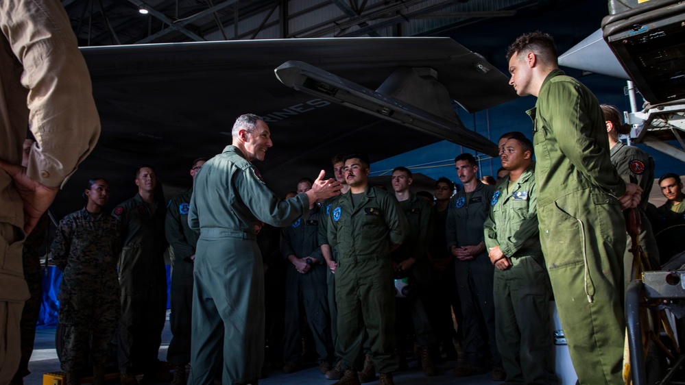 Commander, CSG-12, Visits Forward Operating Base Vaughn, Puerto Rico